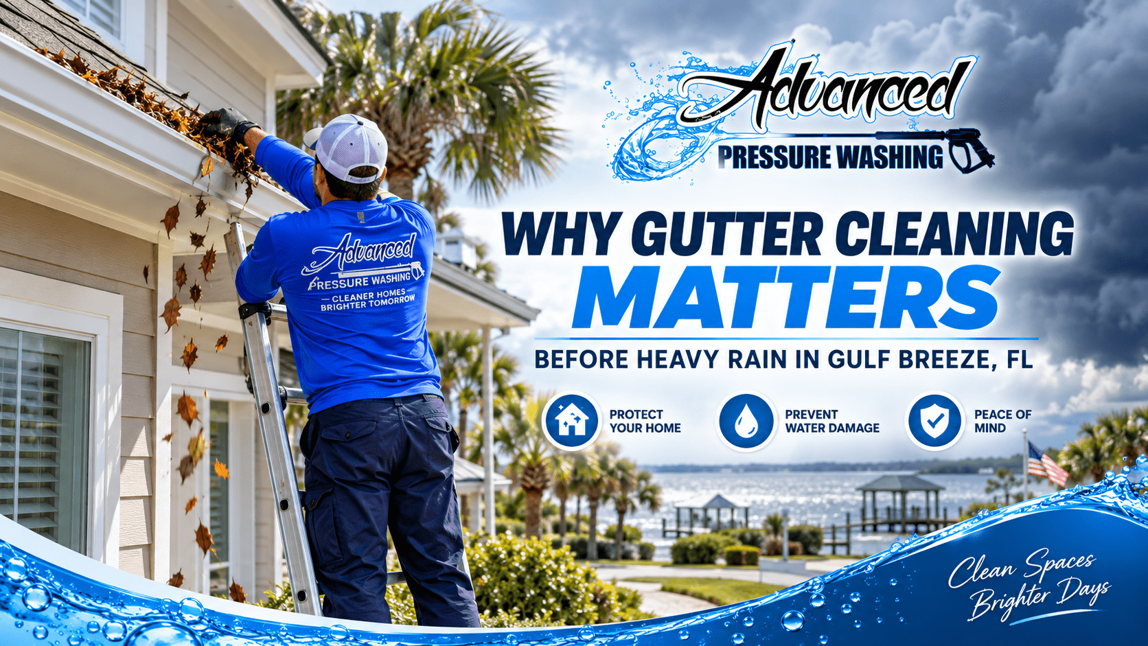 You are currently viewing Proven Gutter Prep Before Heavy Rain in Gulf Breeze, FL